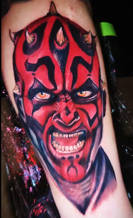 Intricate fine line tattoo work Redmond Oregon